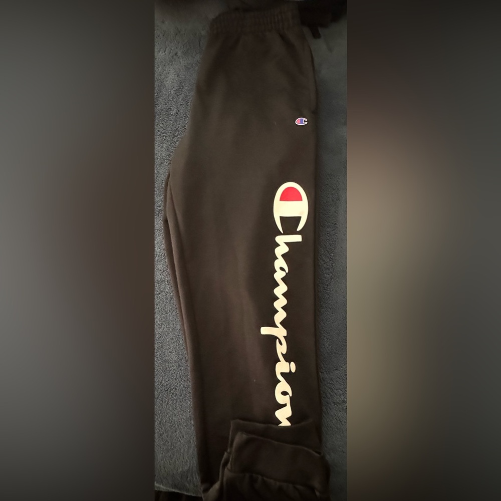Black Champion Joggers